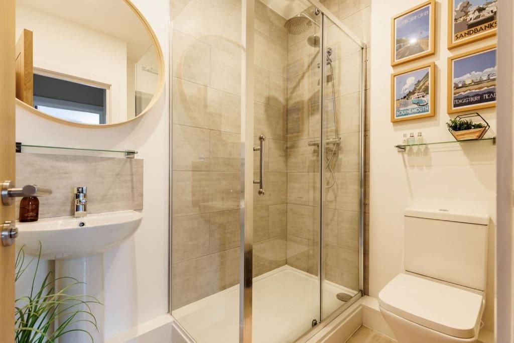 Modern 2 Bed, Cliff Top & Parking, F6 Bournemouth Eksteriør bilde